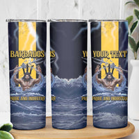 Personalized Barbados Skinny Tumbler Pride And Industry - Wonder Print Shop