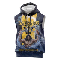 Personalized Barbados Sleeveless Hoodie Pride And Industry - Wonder Print Shop