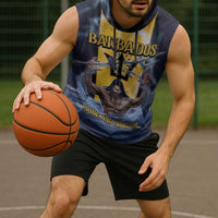 Personalized Barbados Sleeveless Hoodie Pride And Industry - Wonder Print Shop