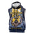 Personalized Barbados Sleeveless Zip Hoodie Pride And Industry - Wonder Print Shop