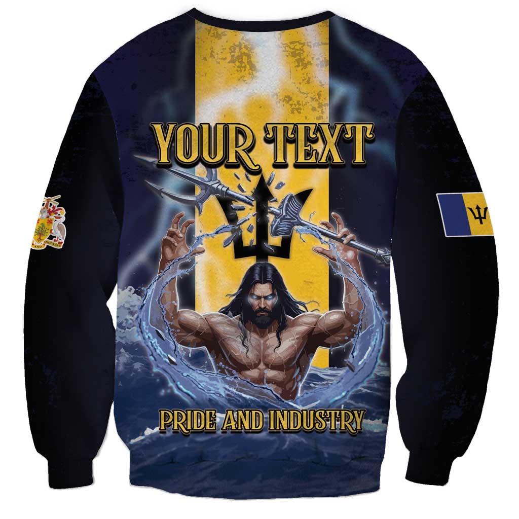Personalized Barbados Sweatshirt Pride And Industry - Wonder Print Shop
