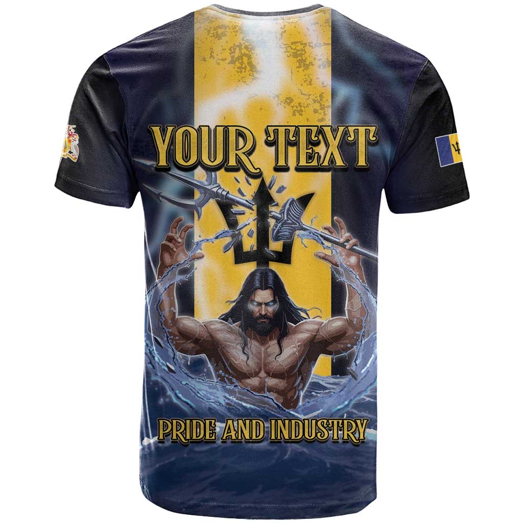 Personalized Barbados T Shirt Pride And Industry - Wonder Print Shop