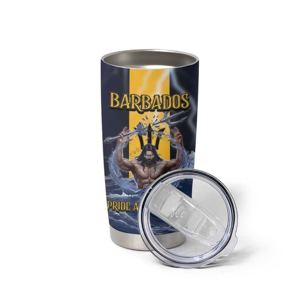 Personalized Barbados Tumbler Cup Pride And Industry - Wonder Print Shop
