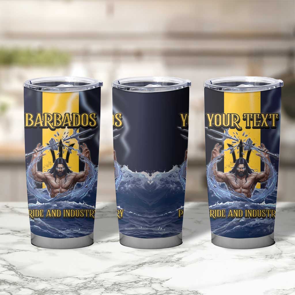 Personalized Barbados Tumbler Cup Pride And Industry - Wonder Print Shop