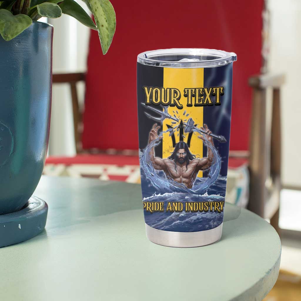 Personalized Barbados Tumbler Cup Pride And Industry - Wonder Print Shop