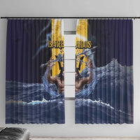 Barbados Window Curtain Pride And Industry - Wonder Print Shop