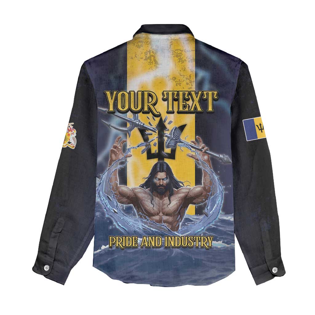 Personalized Barbados Women Casual Shirt Pride And Industry - Wonder Print Shop