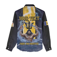 Personalized Barbados Women Casual Shirt Pride And Industry - Wonder Print Shop