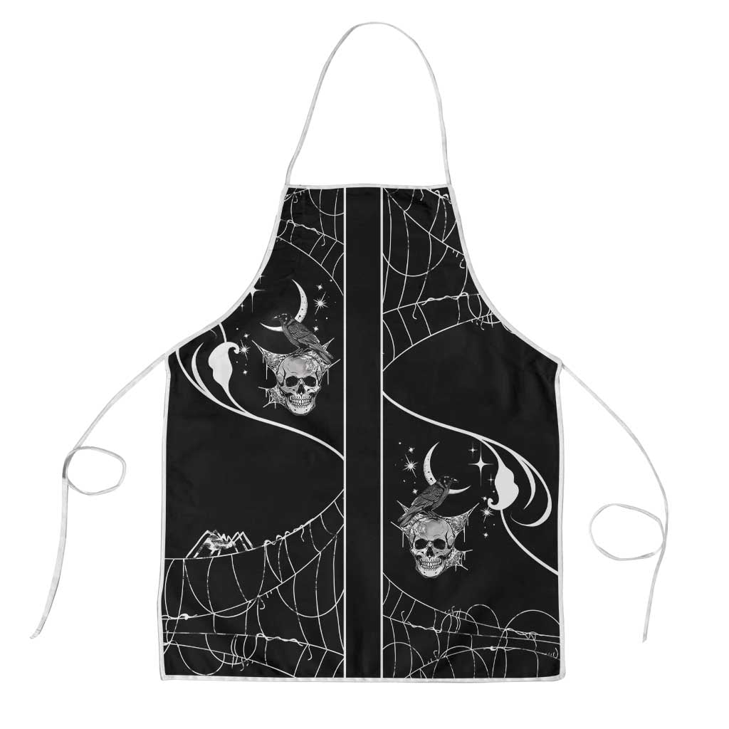 Skull Cowboy Apron Western Yoke Style - Wonder Print Shop