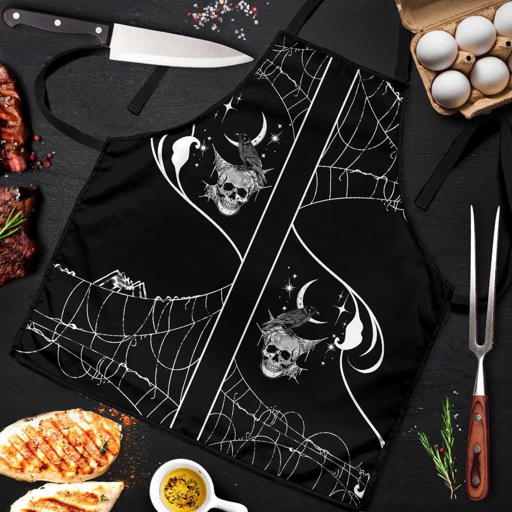 Skull Cowboy Apron Western Yoke Style - Wonder Print Shop