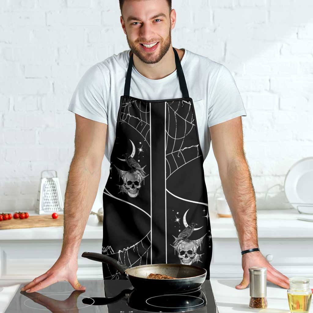 Skull Cowboy Apron Western Yoke Style - Wonder Print Shop