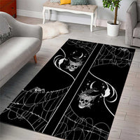 Skull Cowboy Area Rug Western Yoke Style - Wonder Print Shop