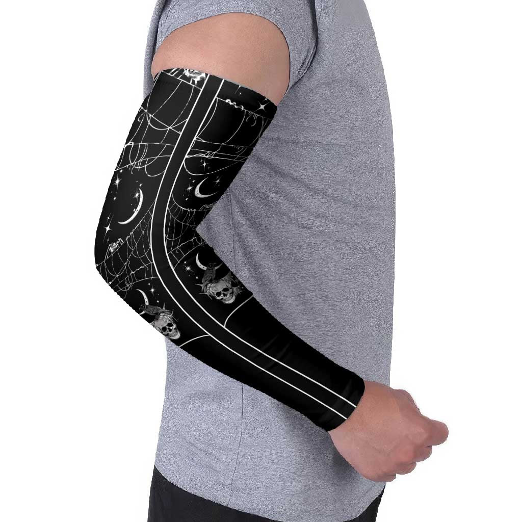 Skull Cowboy Arm Sleeves Western Yoke Style - Wonder Print Shop