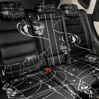 Skull Cowboy Back Car Seat Cover Western Yoke Style - Wonder Print Shop