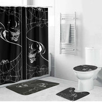 Skull Cowboy Bathroom Set Western Yoke Style - Wonder Print Shop