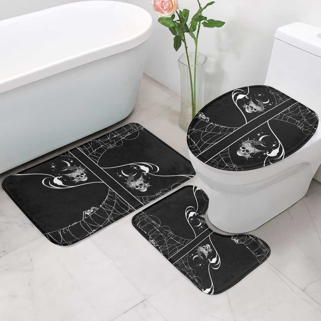 Skull Cowboy Bathroom Set Western Yoke Style - Wonder Print Shop