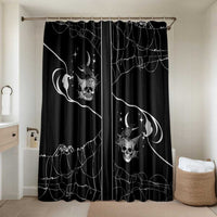 Skull Cowboy Bathroom Set Western Yoke Style - Wonder Print Shop