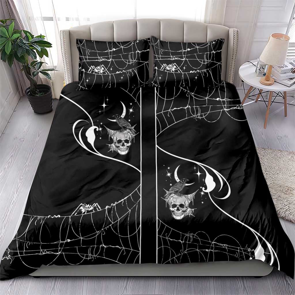 Skull Cowboy Bedding Set Western Yoke Style - Wonder Print Shop