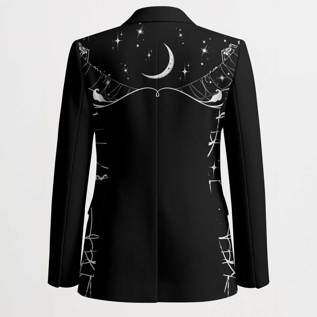 Skull Cowboy Blazer Western Yoke Style - Wonder Print Shop