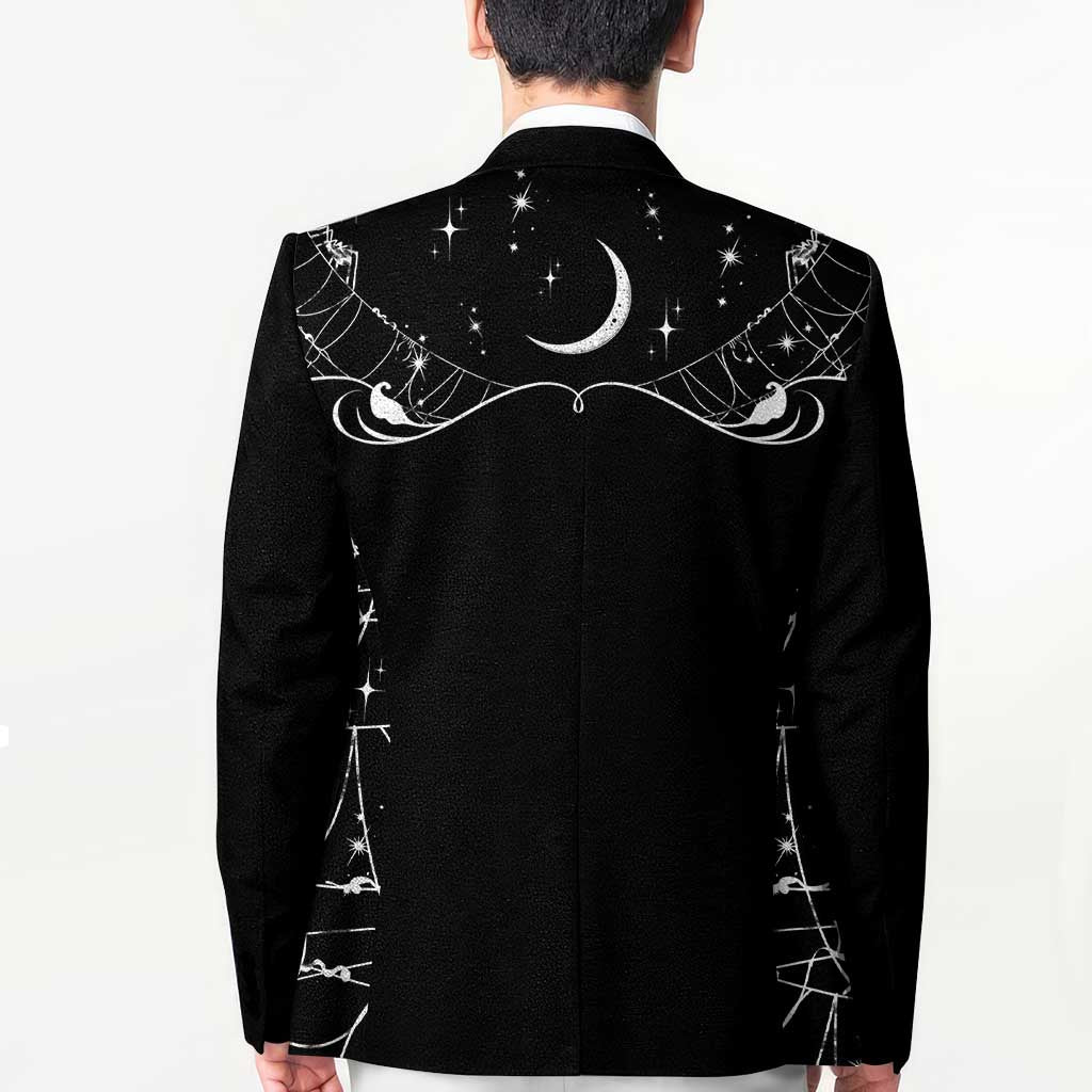 Skull Cowboy Blazer Western Yoke Style - Wonder Print Shop