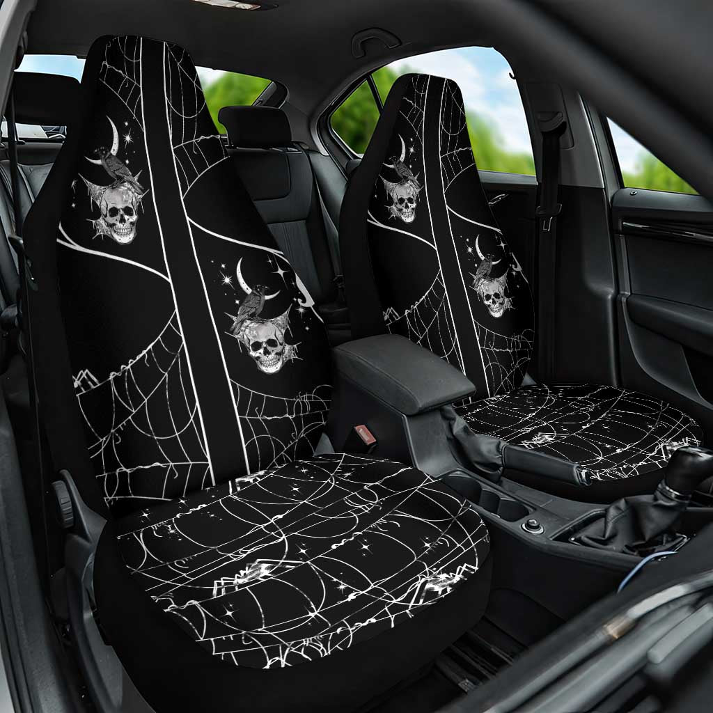 Skull Cowboy Car Seat Cover Western Yoke Style - Wonder Print Shop