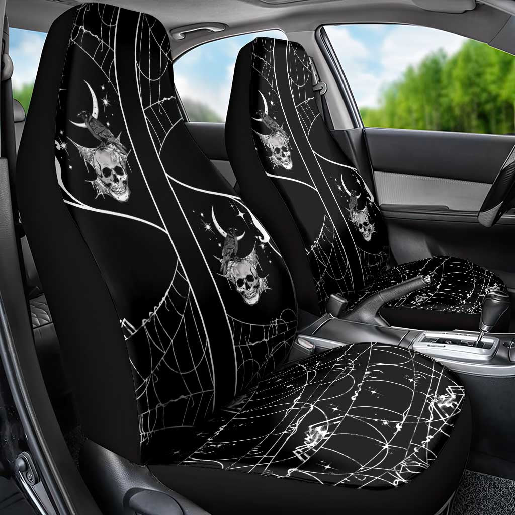 Skull Cowboy Car Seat Cover Western Yoke Style - Wonder Print Shop