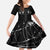 Skull Cowboy Family Matching Off The Shoulder Long Sleeve Dress and Hawaiian Shirt Western Yoke Style - Wonder Print Shop