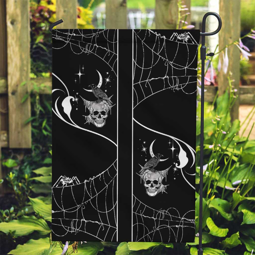 Skull Cowboy Garden Flag Western Yoke Style - Wonder Print Shop