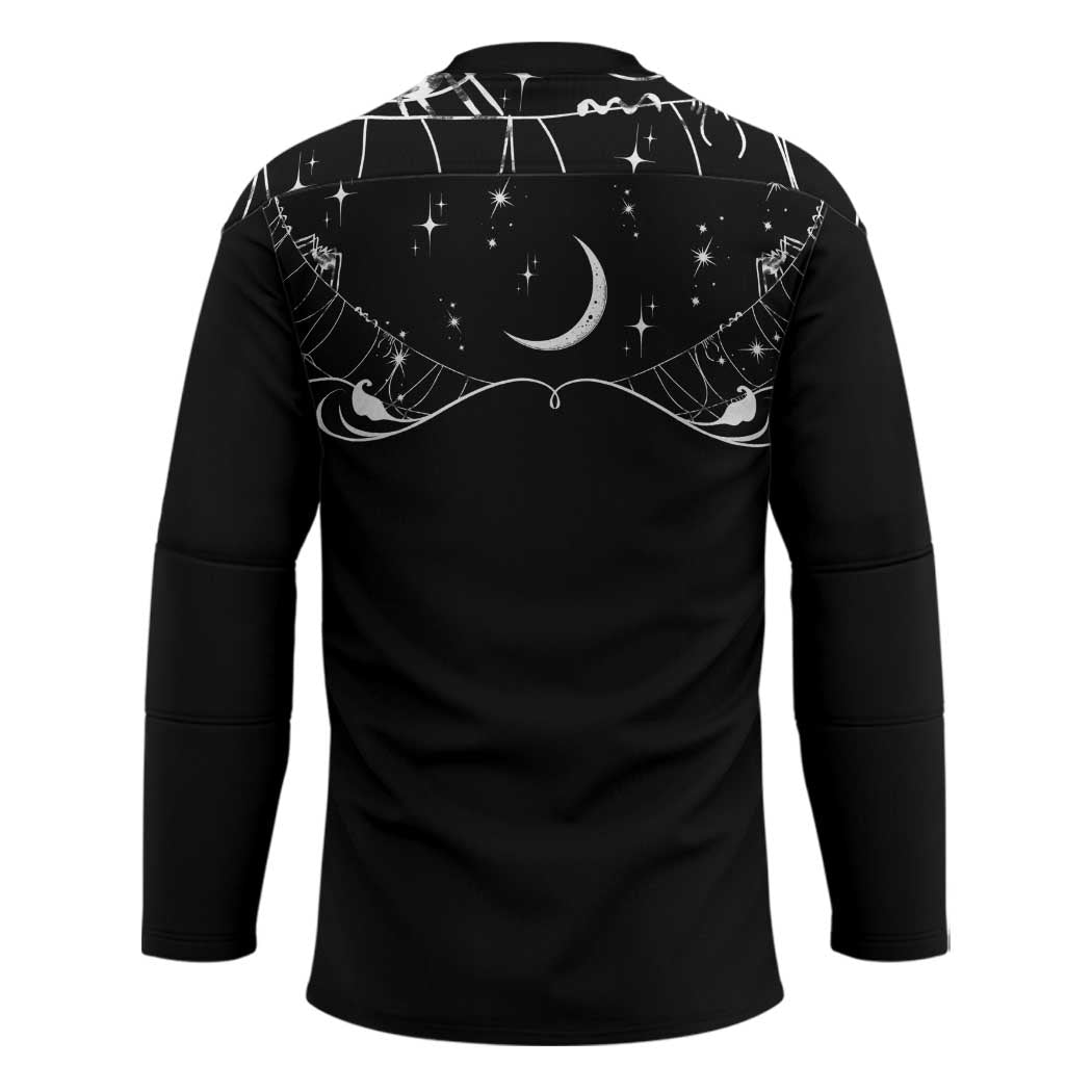 Skull Cowboy Hockey Jersey Western Yoke Style - Wonder Print Shop