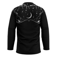 Skull Cowboy Hockey Jersey Western Yoke Style - Wonder Print Shop
