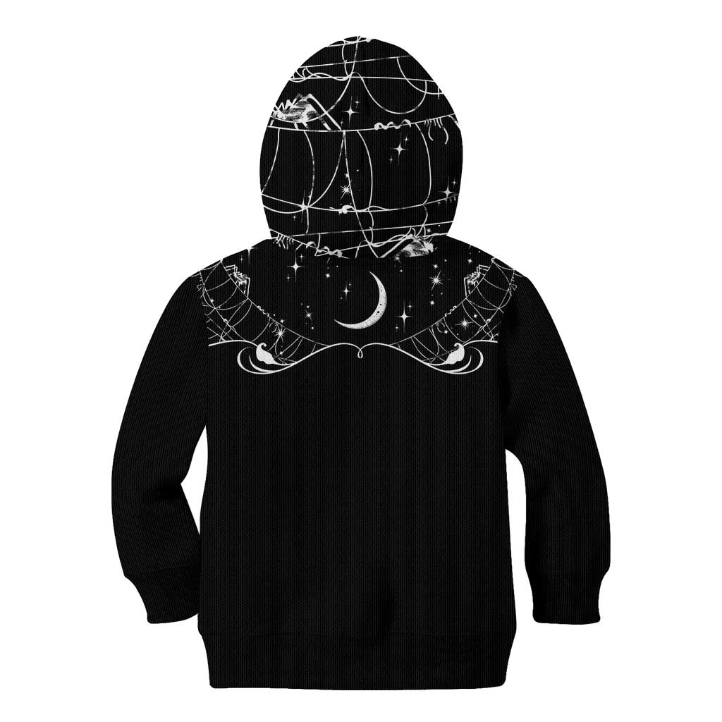 Skull Cowboy Kid Hoodie Western Yoke Style - Wonder Print Shop