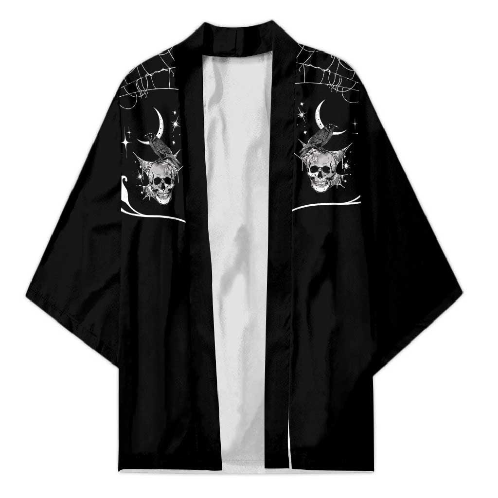 Skull Cowboy Kimono Western Yoke Style - Wonder Print Shop
