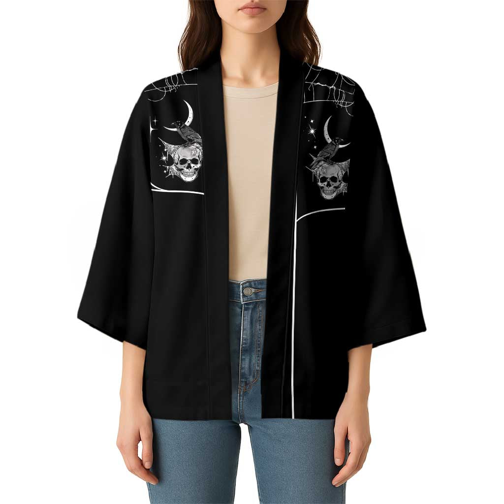 Skull Cowboy Kimono Western Yoke Style - Wonder Print Shop