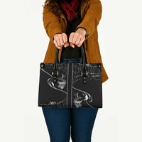 Skull Cowboy Leather Bag Western Yoke Style - Wonder Print Shop