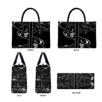 Skull Cowboy Leather Bag Western Yoke Style - Wonder Print Shop