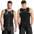 Skull Cowboy Men Tank Top Western Yoke Style - Wonder Print Shop