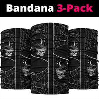 Skull Cowboy Neck Gaiter Western Yoke Style - Wonder Print Shop