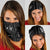 Skull Cowboy Neck Gaiter Western Yoke Style - Wonder Print Shop