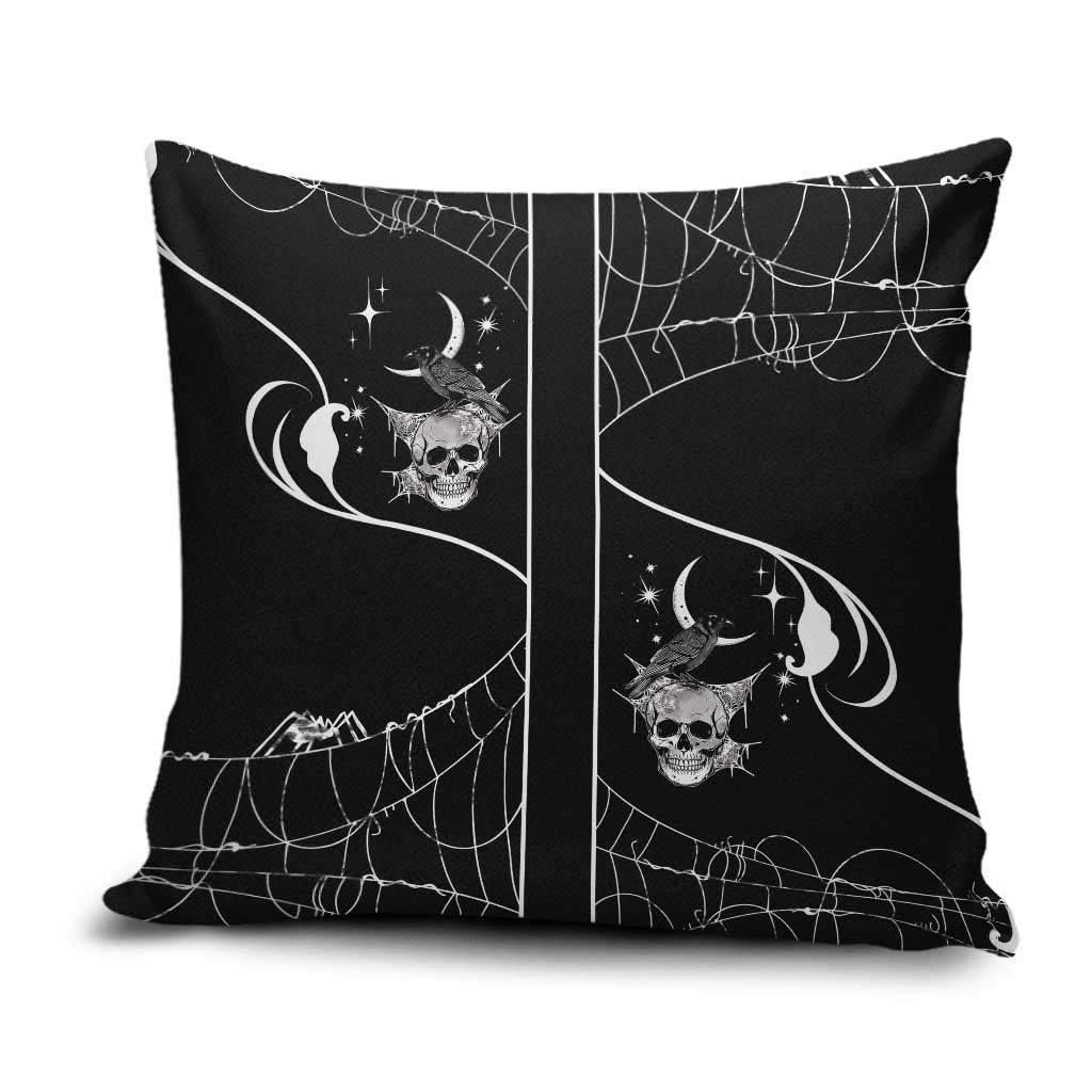 Skull Cowboy Pillow Cover Western Yoke Style - Wonder Print Shop