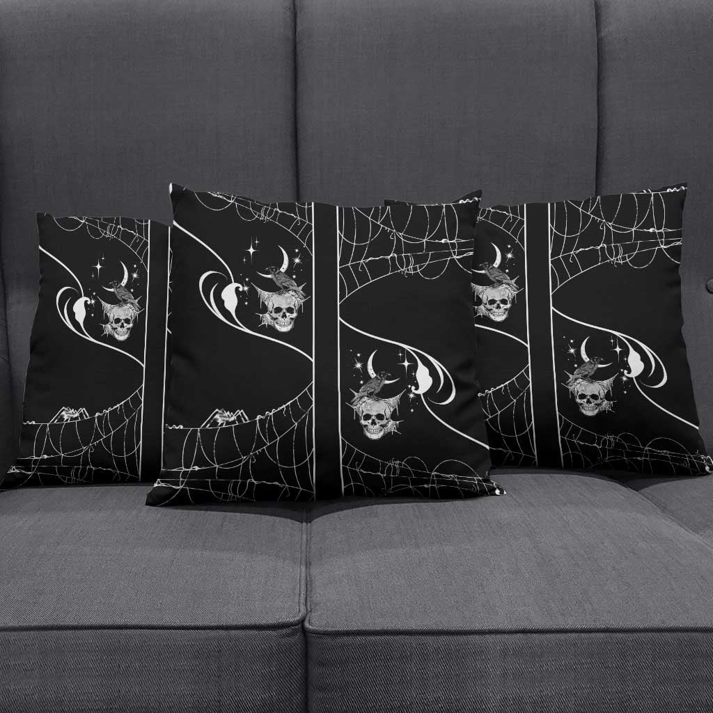 Skull Cowboy Pillow Cover Western Yoke Style - Wonder Print Shop