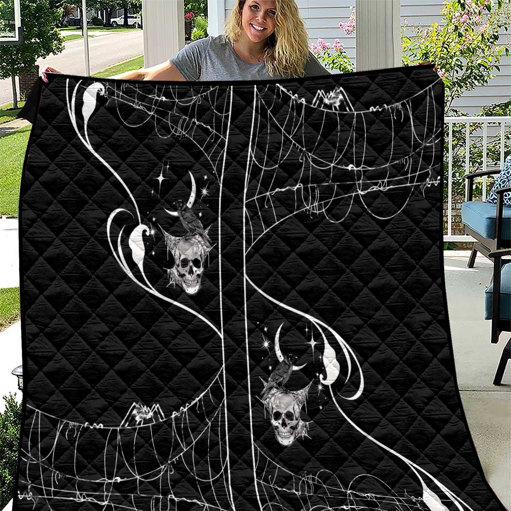 Skull Cowboy Quilt Western Yoke Style - Wonder Print Shop