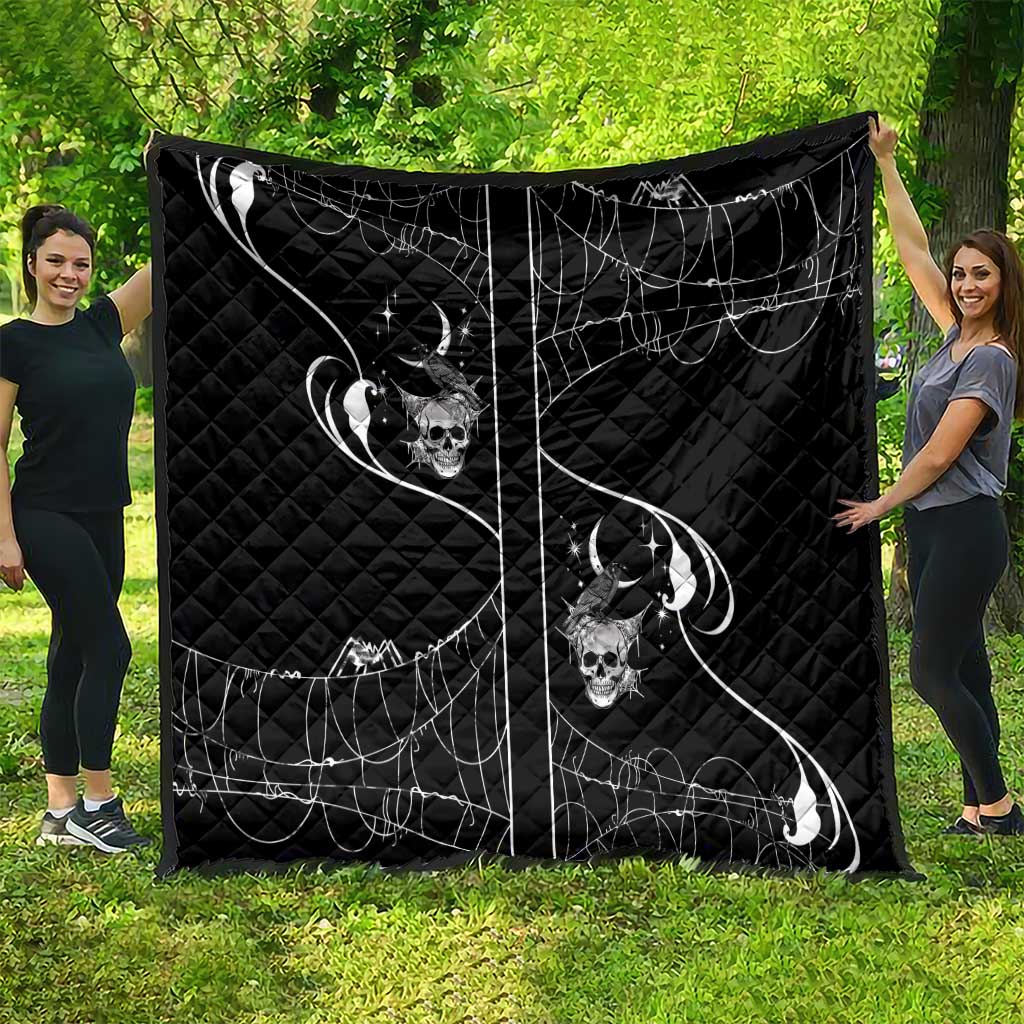 Skull Cowboy Quilt Western Yoke Style - Wonder Print Shop