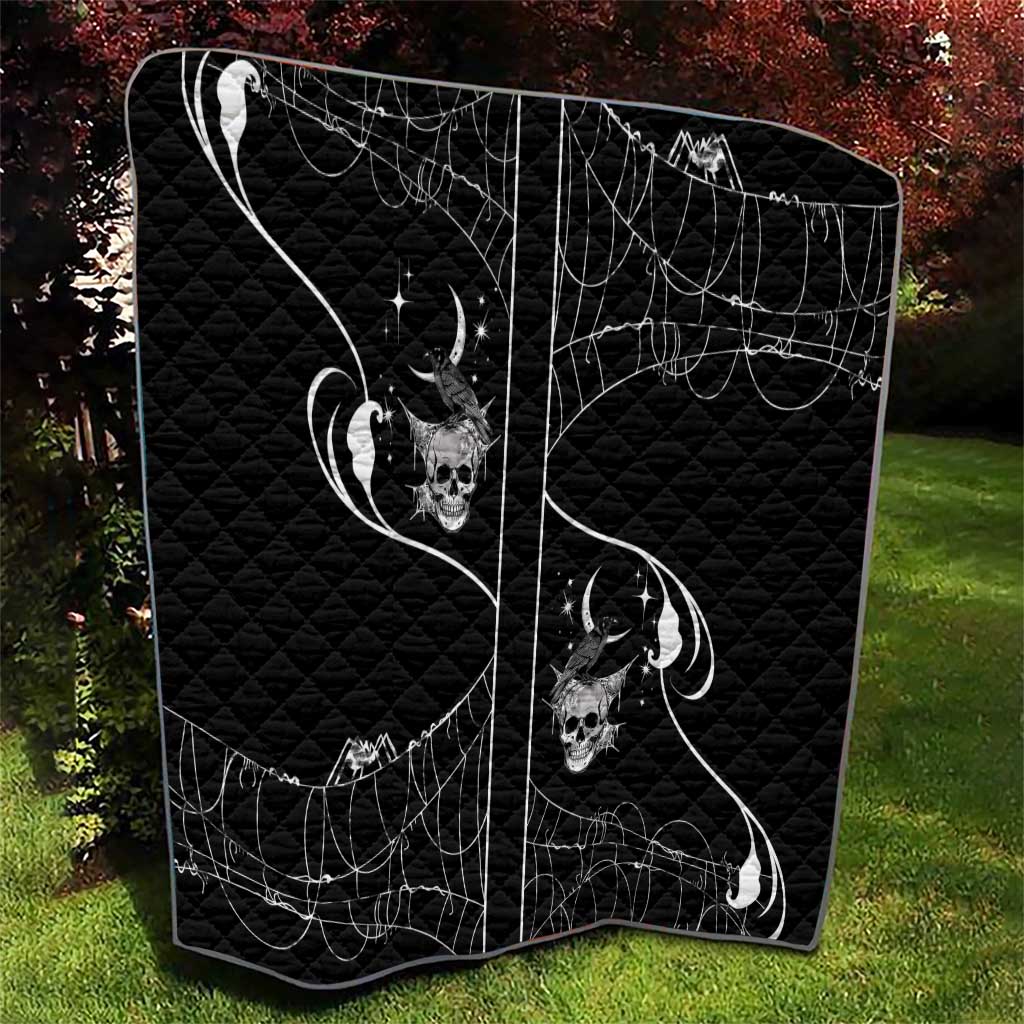 Skull Cowboy Quilt Western Yoke Style - Wonder Print Shop