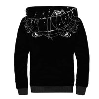 Skull Cowboy Sherpa Hoodie Western Yoke Style - Wonder Print Shop