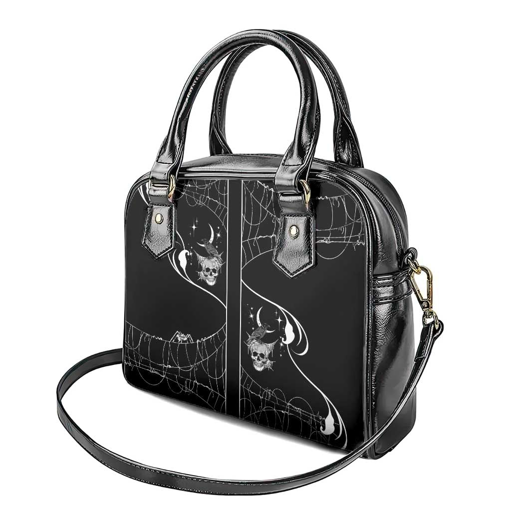 Skull Cowboy Shoulder Handbag Western Yoke Style - Wonder Print Shop