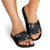 Skull Cowboy Slide Sandals Western Yoke Style - Wonder Print Shop