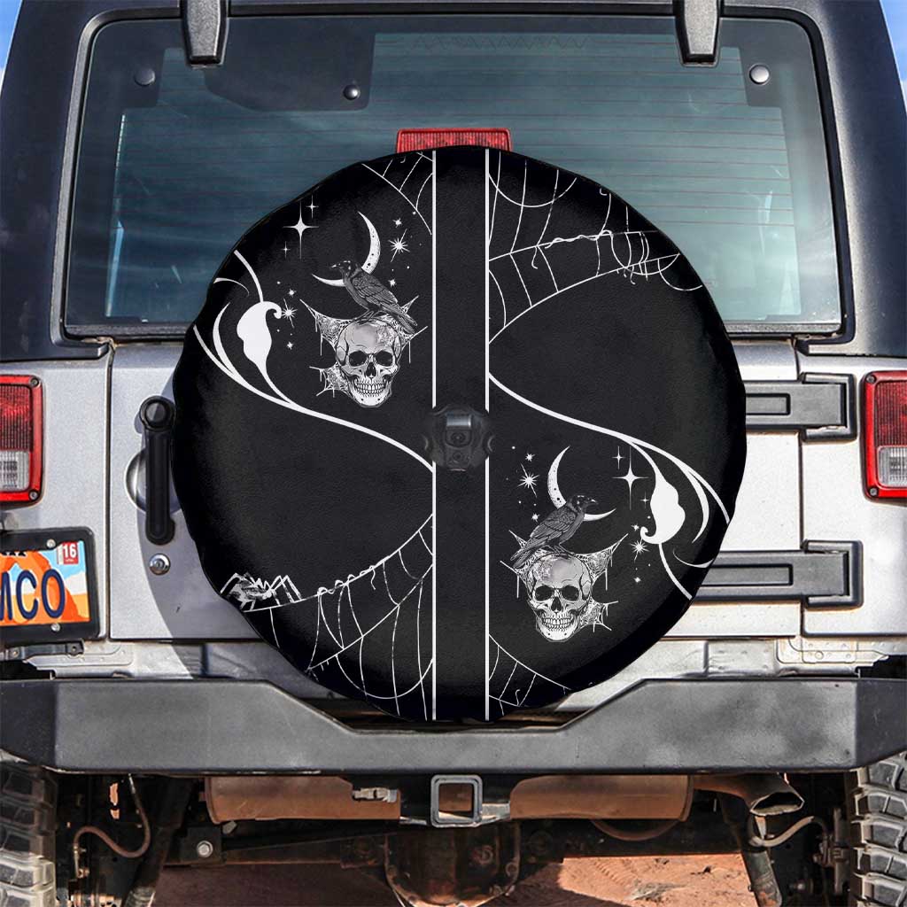 Skull Cowboy Spare Tire Cover Western Yoke Style - Wonder Print Shop