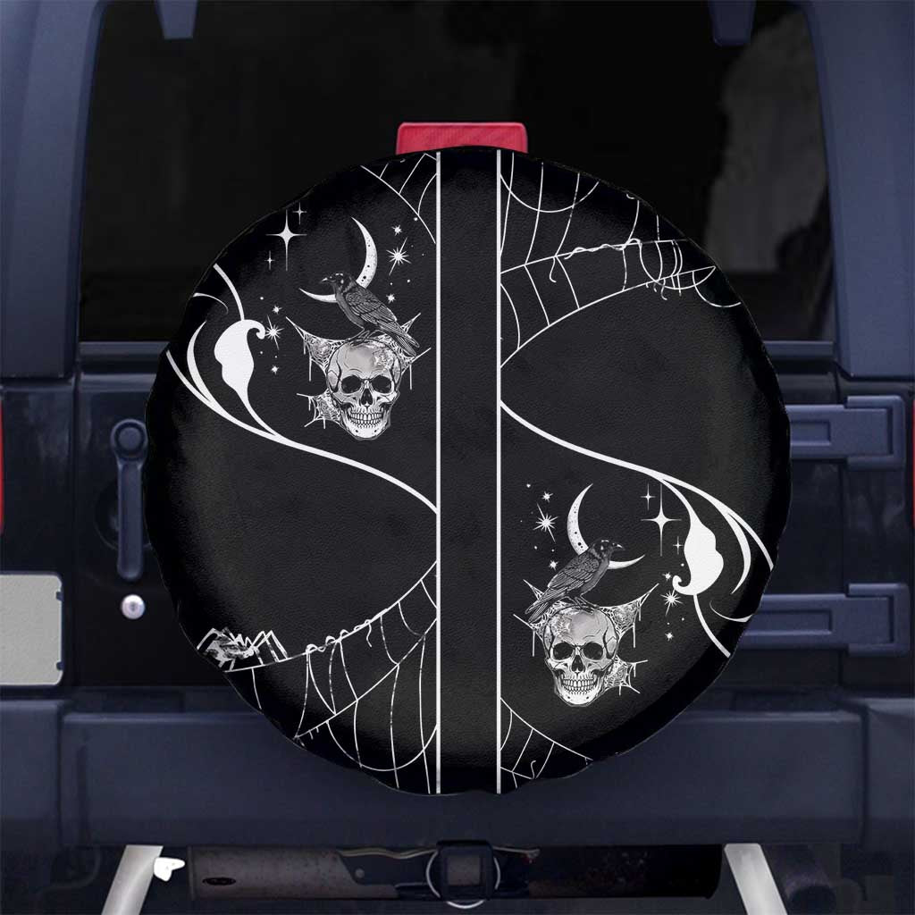 Skull Cowboy Spare Tire Cover Western Yoke Style - Wonder Print Shop