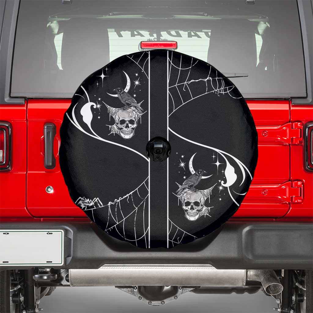 Skull Cowboy Spare Tire Cover Western Yoke Style - Wonder Print Shop