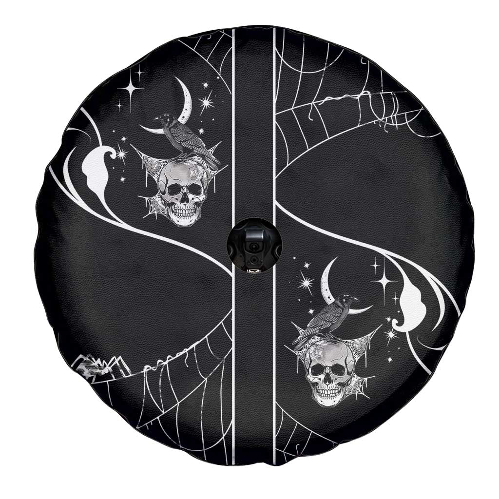Skull Cowboy Spare Tire Cover Western Yoke Style - Wonder Print Shop